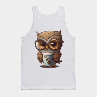 Nerdy Owl Tank Top